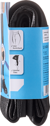 Leggings mit Teddy-Flece & schimmernder Optik schwarz Gr. 46/48 Fascino