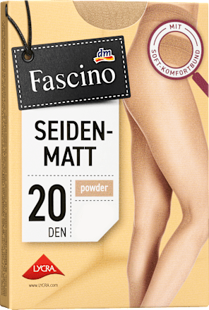 Hlačne nogavice, 20 DEN, 42/44, puder Fascino