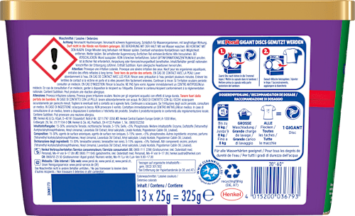 Colorwaschmittel Gigant Discs  Persil