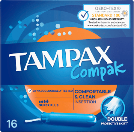 Compak tamponi – super plus Tampax