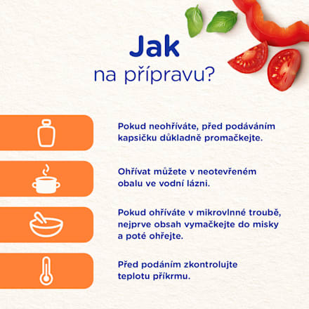 příkrm v sáčku Kuskus s kuřecím masem a zeleninou Sunar