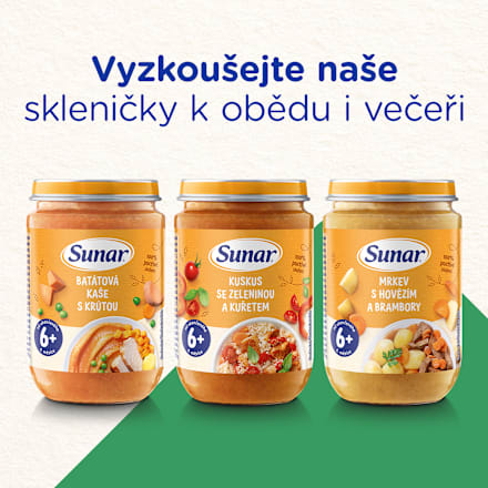 příkrm v sáčku Kuskus s kuřecím masem a zeleninou Sunar