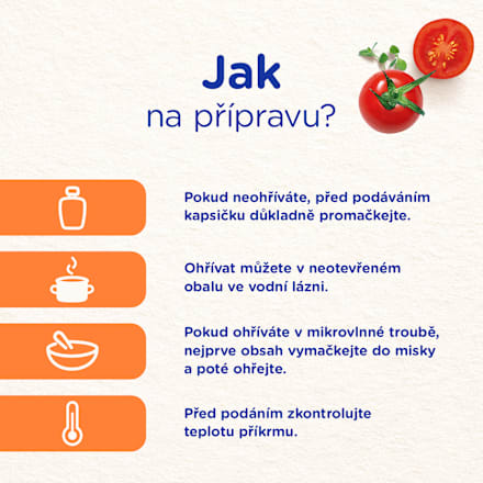 příkrm v sáčku Špagety s boloňskou omáčkou Sunar