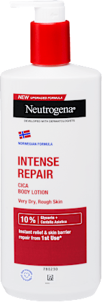 Testápoló Norvég Formula Intense Repair CICA, nagyon száraz bőrre Neutrogena