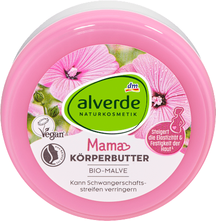 Burro corpo Mama con malva bio alverde