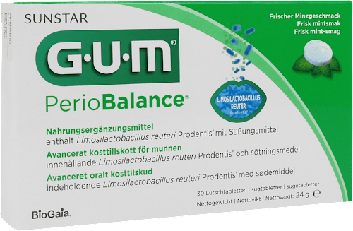 SUNSTAR GUM PerioBalance Lutschtabletten 30 St GUM