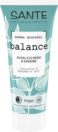 Био душ гел с евкалипт и бергамот Santé