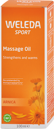 Masážny telový olej s arnikou Sport WELEDA