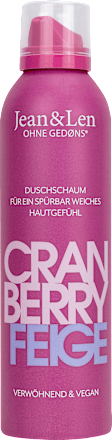 Duschschaum Cranberry Feige Jean&Len