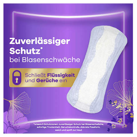 discreet Slipeinlagen bei Blasenschwäche Long Plus always