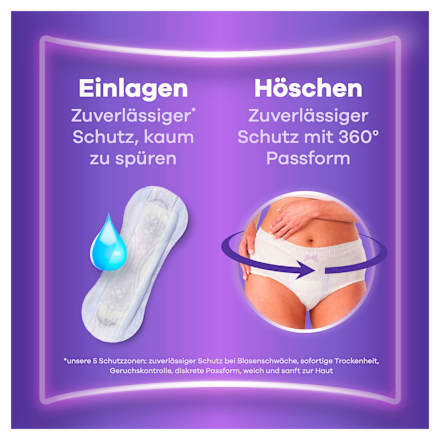 discreet Einlagen Inkontinenz Small Plus Big Pack always