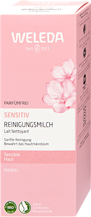 Mandulás Nyugtató Tisztítótej Érzékeny Arcbőrre WELEDA