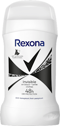Antyperspirant w sztyfcie Invisible Black&White Rexona