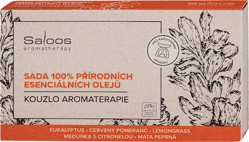 dárková sada Kouzlo Aromaterapie 5x10ml Saloos