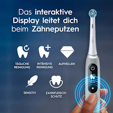 Elektrische Zahnbürste iO Series 6 Grey Opal Oral-B