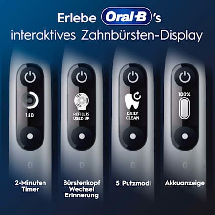 Elektrische Zahnbürste iO Series 6 Grey Opal Oral-B