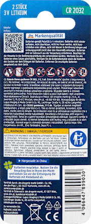 Batterie a bottone al litio CR2032 Paradies