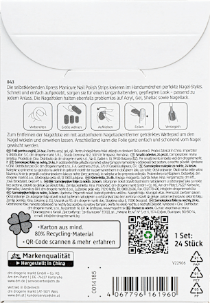 Nagelfolien XPRESS Manicure 043 Swirl trend !t up