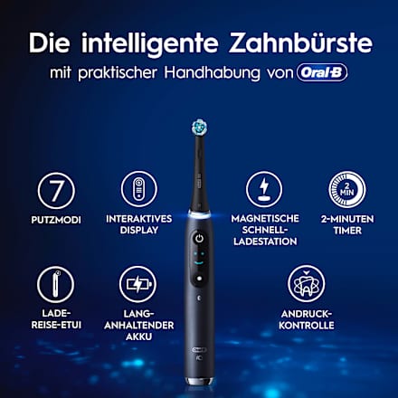 Elektrische Zahnbürste iO Series 9 Black Onyx  Oral-B