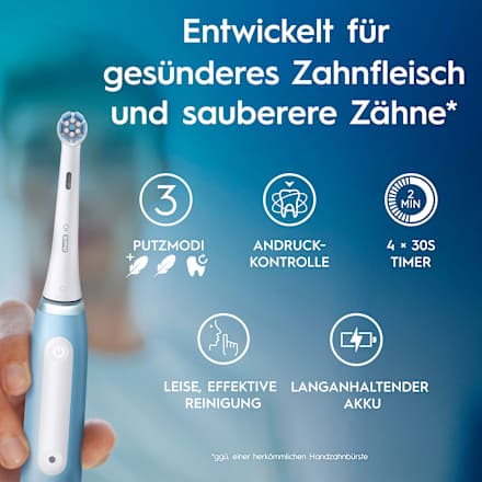 Elektrische Zahnbürste iO Series 3 N ice blue Oral-B
