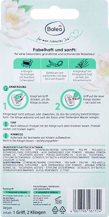 Maszynka do golenia dla kobiet Fabulous Balea