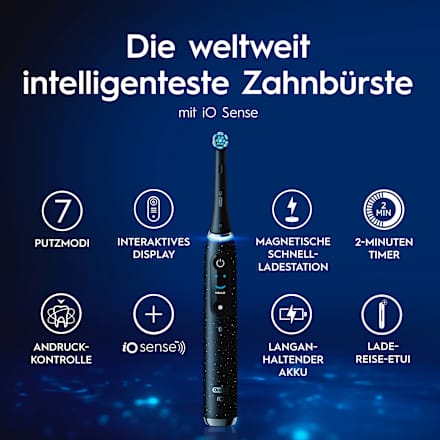 Elektrische Zahnbürste iO Series 10 Cosmic Black Oral-B