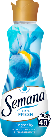 Омекотител за пране Extra Fresh Bright Sky, 40 пранета Semana