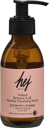 Mizellenwasser Naked Remove it all hej ORGANIC