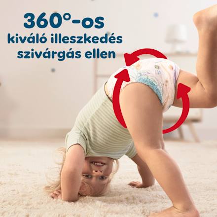 Bugyipelenka Jumbo pack, 7-es méret, 15+ kg Pampers active baby