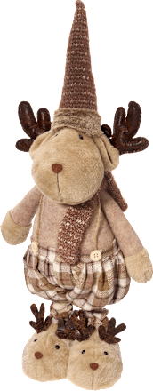 Stoffelch mit Ausziehbeinen bis 110 cm, Junge, braun BOLTZE