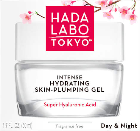 Dnevna in nočna intenzivna vlažilna krema Skin Plumping Gel HADA LABO TOKYO