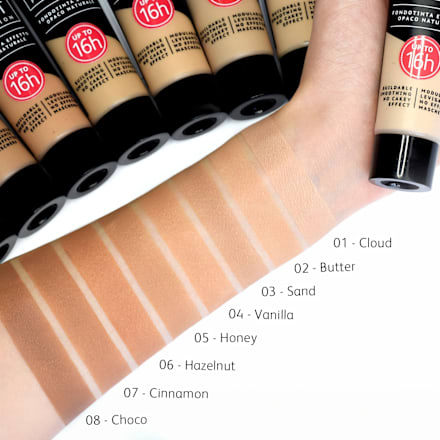 Fondotinta Soft Mat – n. 04 ASTRA MAKE-UP