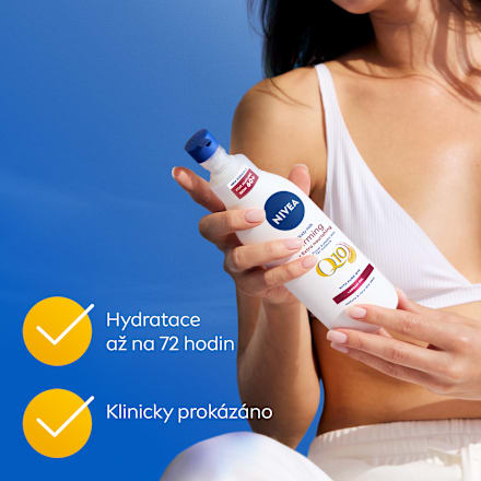 Q10 extra výživné zpevňující tělové mléko NIVEA