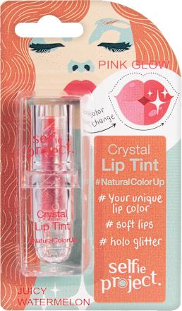 balzám na rty Crystal Lip Tint Selfie Project
