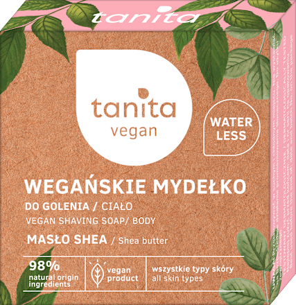 Mydełko wegańskie do golenia Tanita