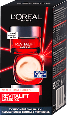 Revitalift Laser X3 denní a noční krém 2x50ml L'ORÉAL PARiS REVITALIFT