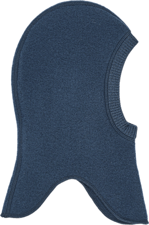 Schlupfmütze mit Merinowolle, blau, Gr. 110/116 Mikk-Line