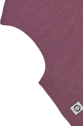 Schlupfmütze mit Merinowolle, lila, Gr. 122/128 Mikk-Line