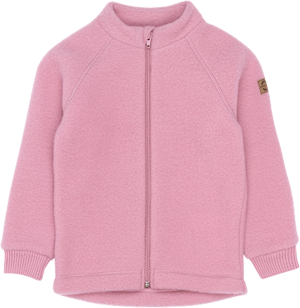 Jacke mit Merinowolle, rosa, Gr. 86/92 Mikk-Line