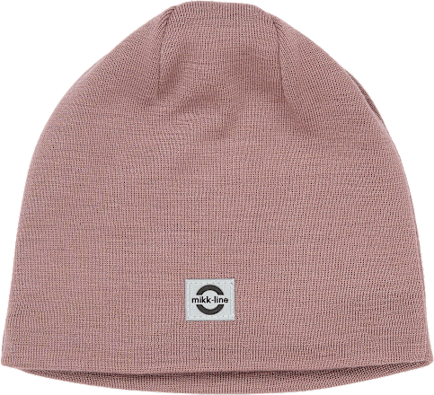 Mütze mit Schurwolle, rosa, Gr. 110/116 Mikk-Line