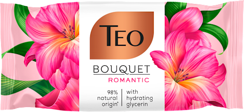 Твърд тоалетен сапун Bouquet Romantic Teo
