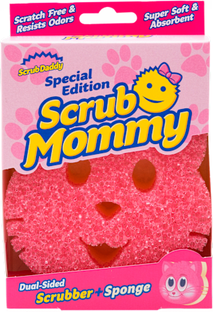 Abrazívna hubka Scrub Mommy Cat Scrub Daddy