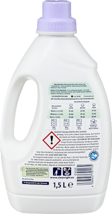 Detersivo liquido per colorati Ultra Sensitive Denkmit
