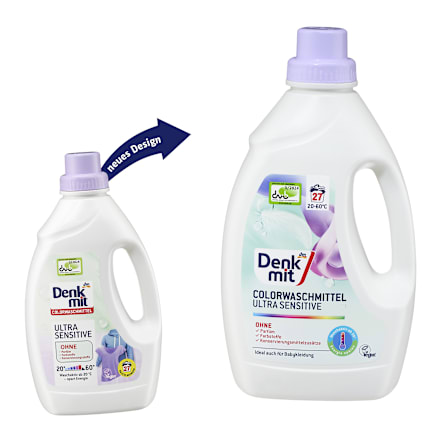 Detersivo liquido per colorati Ultra Sensitive Denkmit