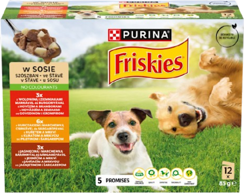 Hrană umedă câine adult  Friskies