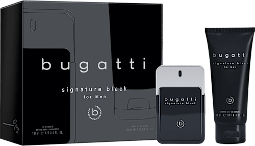 Set Signature Black uomo bugatti