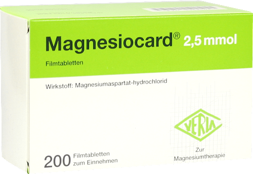 Magnesiocard 2,5 mmol Filmtabletten  Magnesiocard