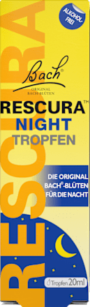 Original Bach RESCURA NIGHT Tropfen Bach RESCURA