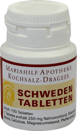 Mariahilf-Apotheke Kochsalz - Dragees SCHWEDEN-TABLETTEN 0,25 kolbpharma