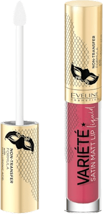 VARIETE Satin Matt tečni ruž – 06 Strawberry Coctail EVELINE COSMETICS